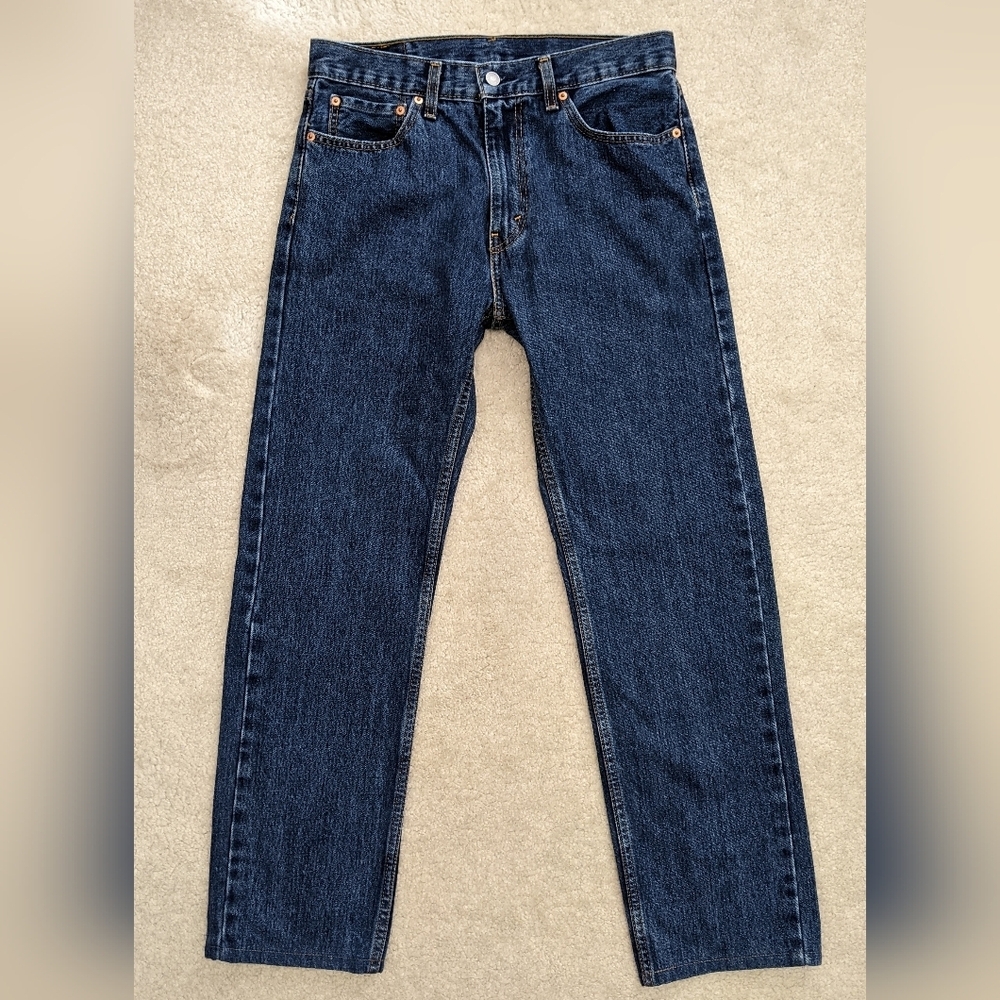 Levi's 505 jeans 32W rare blank tab